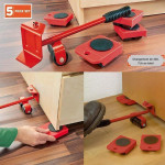 Kit de déplacement pour meuble et appareil électroménagers.