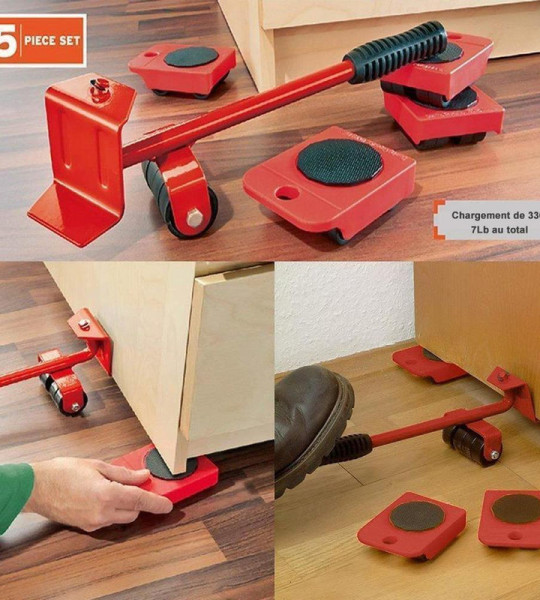 Kit de déplacement pour meuble et appareil électroménagers.